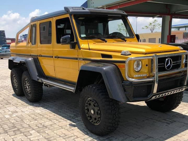 Mercedes-Benz G63 AMG với 6 bánh thế hệ mới 