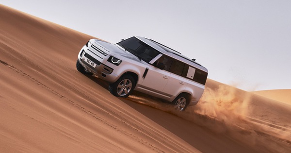xe 8 chỗ land rover defender 130 ra mắt