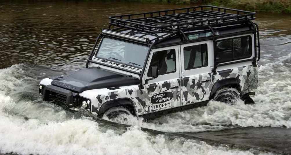 Xe Land Rover Defender Trophy V8 Phien Ban Gioi Han