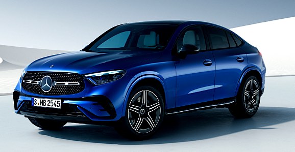 Xe Mercedes-Benz GLC Coupé mới 2024