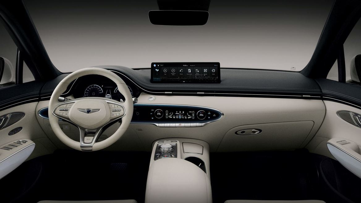 Genesis GV70 SUV là mẫu xe điện thứ 3 được ra mắt tại Anh