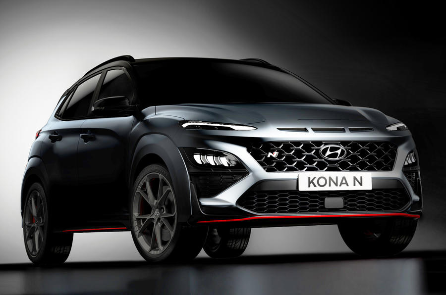 Hyundai Kona N 2022 mới ra mắt trước