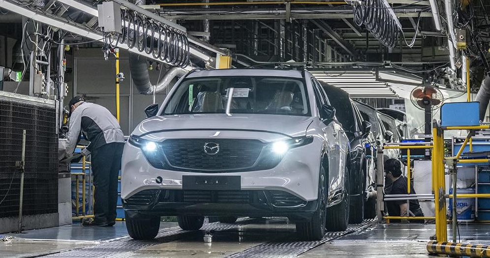 MAZDA CX-5 Production Line (Ujina Plant, European Spec)