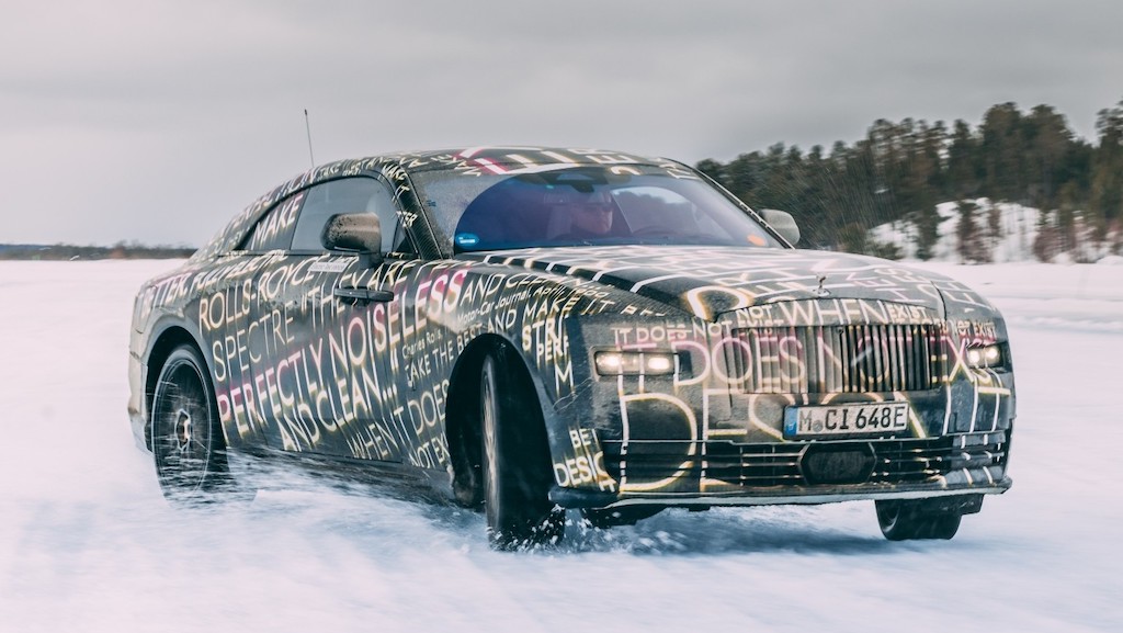 Xe Rolls Royce Spectre 4 Chỗ Chạy Bằng Pin Có Mới