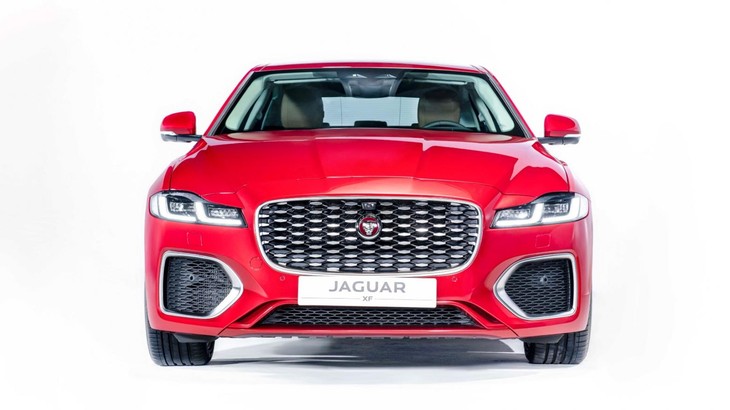 Mẫu Xe Jaguar XF Mới Màu Đỏ